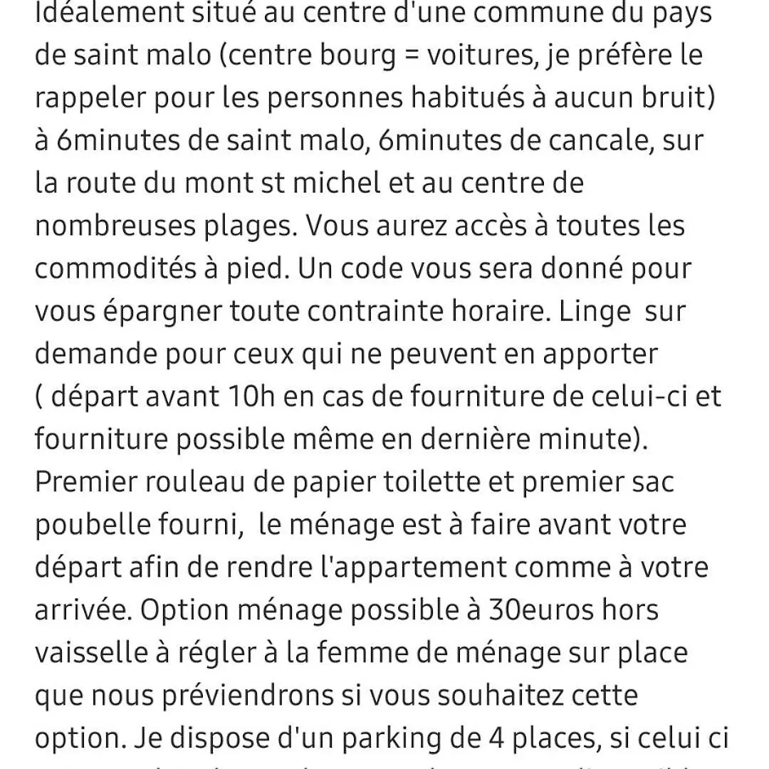 Studio Independant L'An Nexe Saint-Méloir-des-Ondes Διαμέρισμα